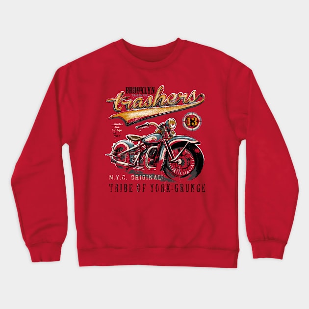 trashers Crewneck Sweatshirt by hayr pictures